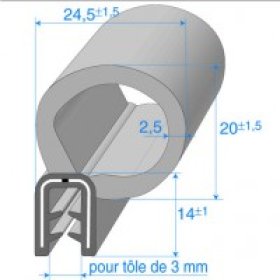Rouleaux de 50 mètres - Pour tôles de 2 à 3 mm