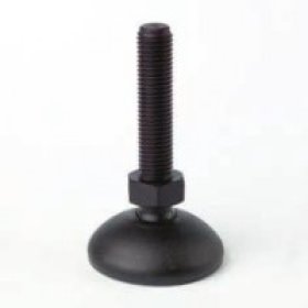 4204 - PIEDS D'APPUI 60 BASE EN POLYAMIDE, TIGE FILETEE