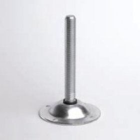 4206 - PIEDS DE NIVELLEMENT EN ACIER INOX AVEC TROUS