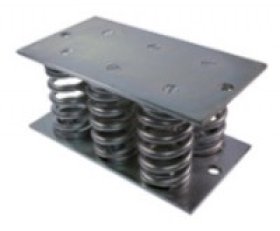 Boîte à ressort anti vibration multiple 5M - 6M - 9M 2500-6750 kg