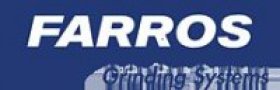 Logo Farros Grinding Systems représentatif du leader mondial du meulage et de la conception de machines de meulage industriel.