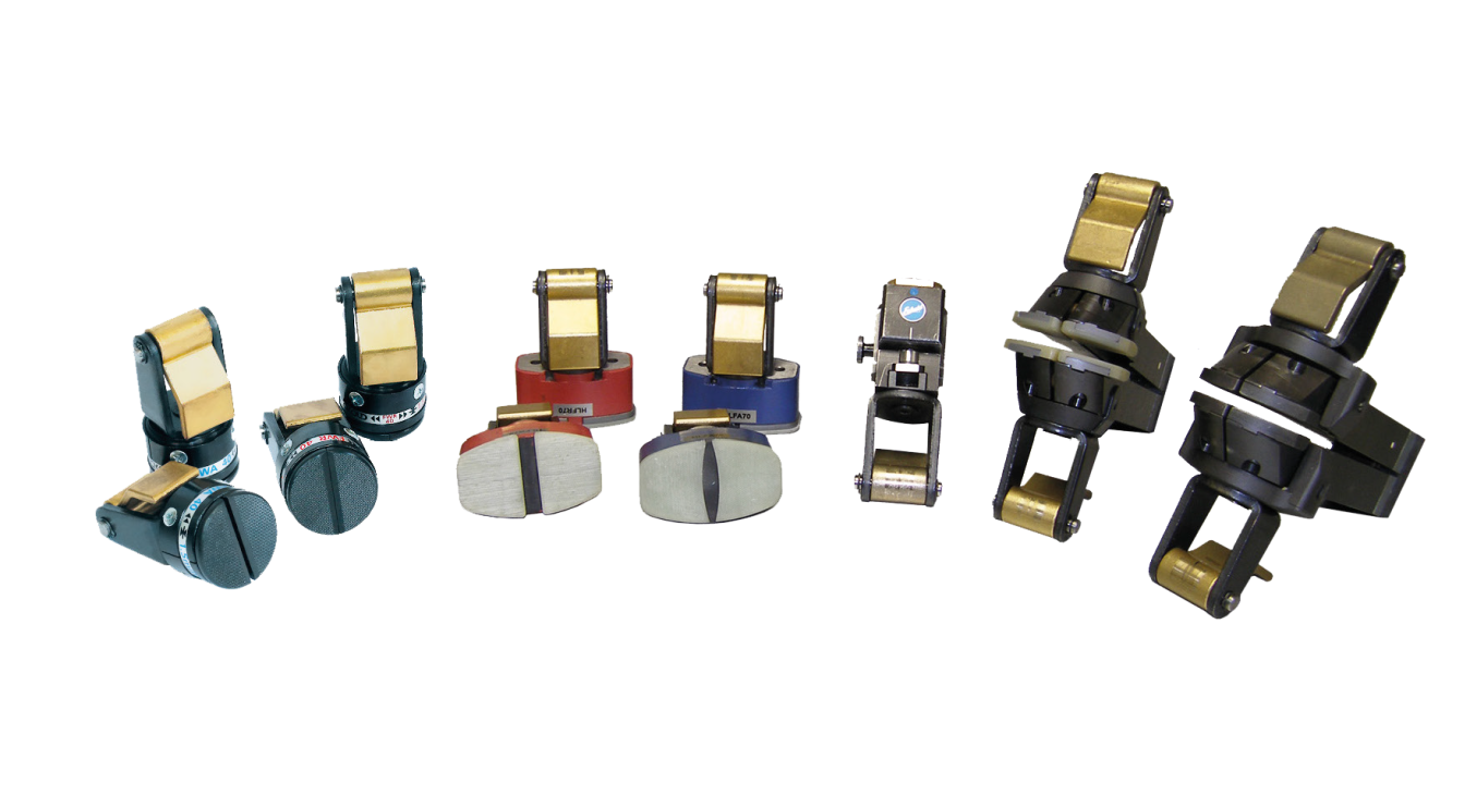 Une large gamme d'outillages mâchoires Acier ou mâchoires plastiques dont les capacités vont  de 1.0 mm à 6.0 mm Acier.