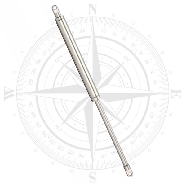 Vérin à gaz inox 316 marine