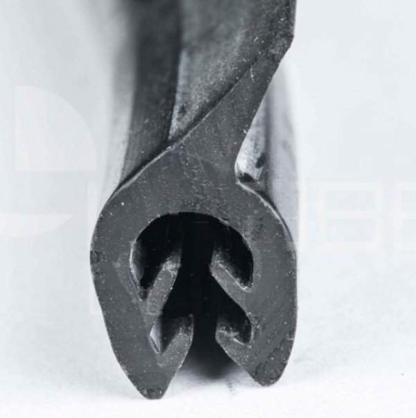 Joint En U Autocollant En Caoutchouc - 3 Mètres X 1,6 Mm, Protection Bords Tôle, Pour Portes Voiture, Coins Table