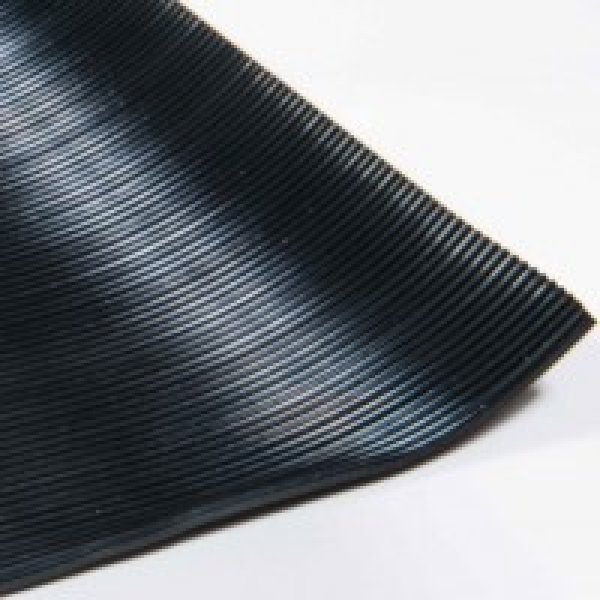 Tapis de sol caoutchouc stries fines noir 6.400.000 - Tapis de sol  caoutchouc - Profils joints caoutchouc - joint en u – ECKO TECH