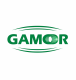 Logo de la marque GAMOR spécialisée en fournitures industrielles, incluant des solutions de taraudage, des taraudeuses pneumatiques, électriques et hydrauliques, ainsi que des bras de taraudage pour l'industrie manufacturière.