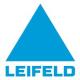 Logo bleu de Leifeld, leader en machines de formage et technologie du formage pour l'industrie du métal.