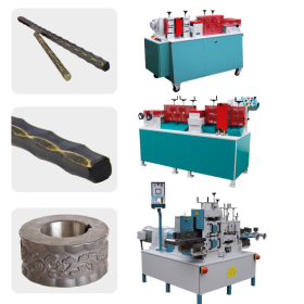 Vue d'une gamme de machines d'estampage HEBÖ, montrant une machine VKW3 pour estampage industriel avancé et une VKW 3 A pour une estampe précise, à côté d'une HPG4V pour une finition d'estampage de haute qualité. Le matériel dépeint avec précision révèle une attention particulière à la vitesse et à la précision de l'estampage avec des outillages d'estampage robustes et précis. La machine est équipée pour fonctionner comme une solution d'estampage sur mesure avec des accessoires pour une performance optimale. La qualité de l'estampage du métal est assurée grâce à cet équipement d'estampage professionnel adapté aux exigences industrielles.