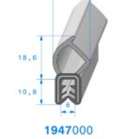 1.947.000 - Joint EPDM à armature métallique