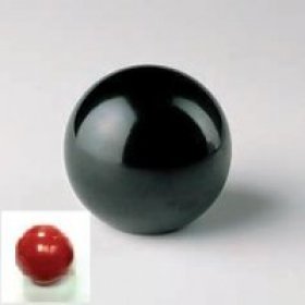 Boule bakelite noire ou rouge 1102 C